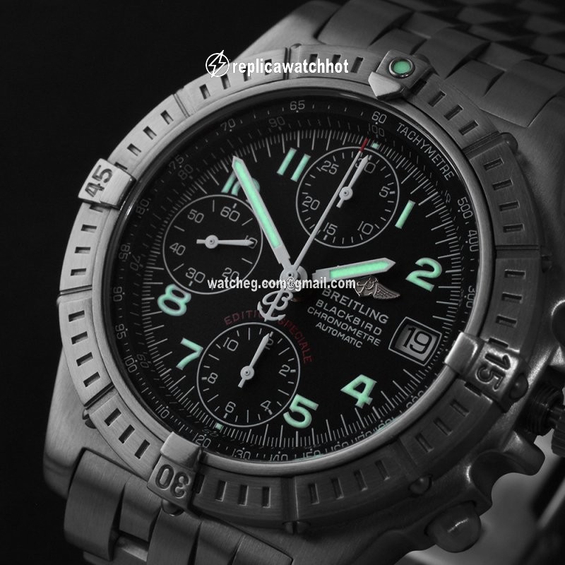 Breitling Blackbird Mens watch Unisex Steel A13353 2
