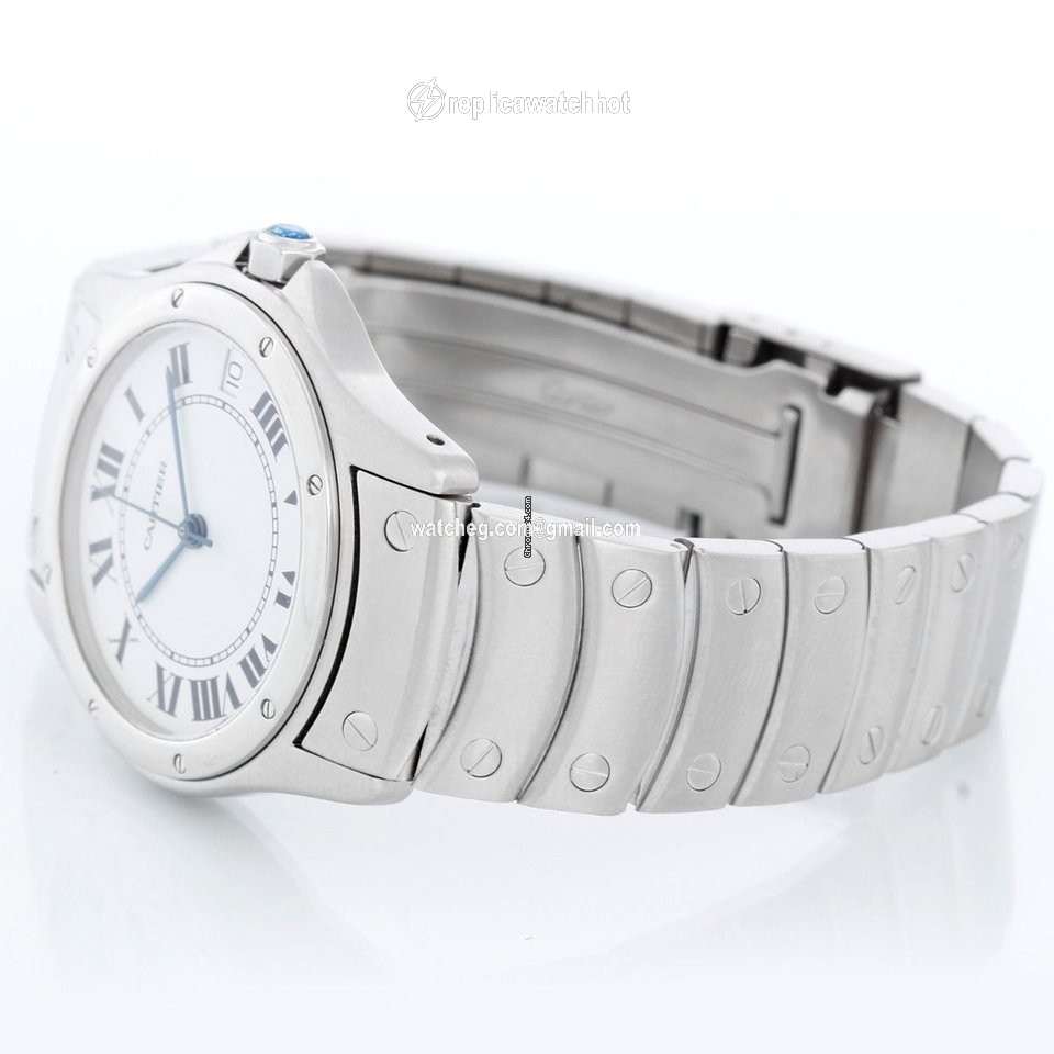 Cartier Cougar Mens watch Unisex Steel 987904 1920 2