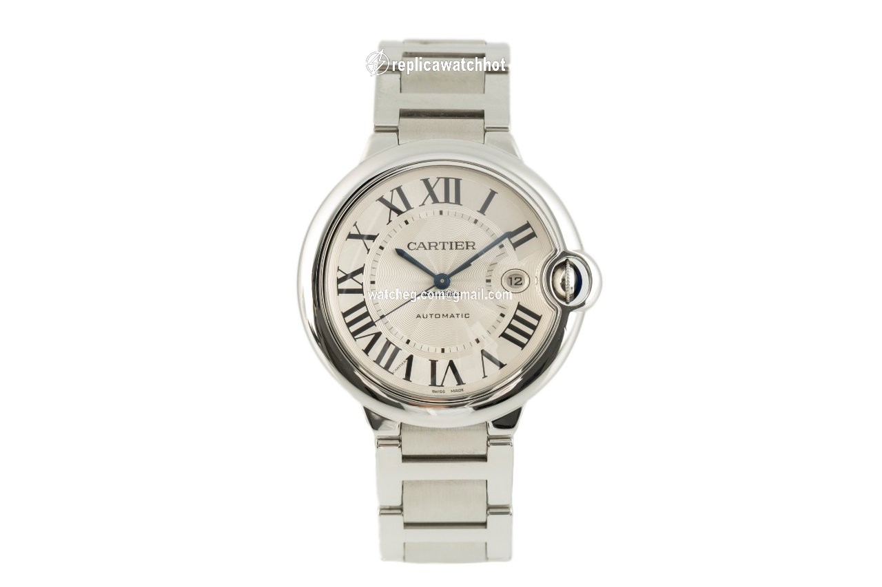 Cartier Ballon Bleu 42mm Mens watch Unisex Automatic Steel 3001 2