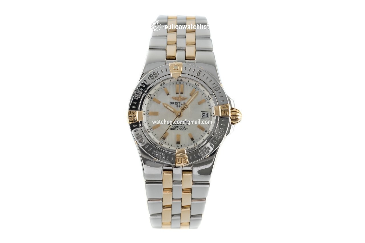 Breitling Starliner Womens watch Quartz Gold Steel B71340 2