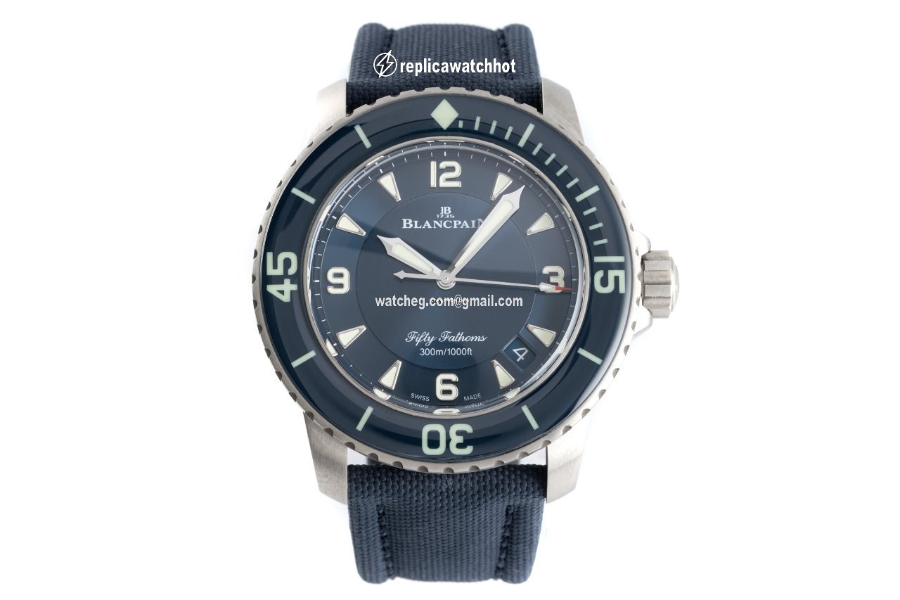 Blancpain Fifty Fathoms Mens watch Unisex Automatic Titanium 5015 12B40 052A 2