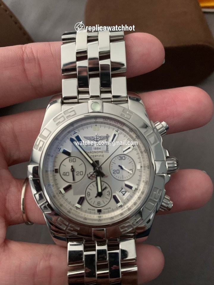 Breitling Chronomat 44 Mens watch Unisex Automatic Steel AB011012 G684-375A 2