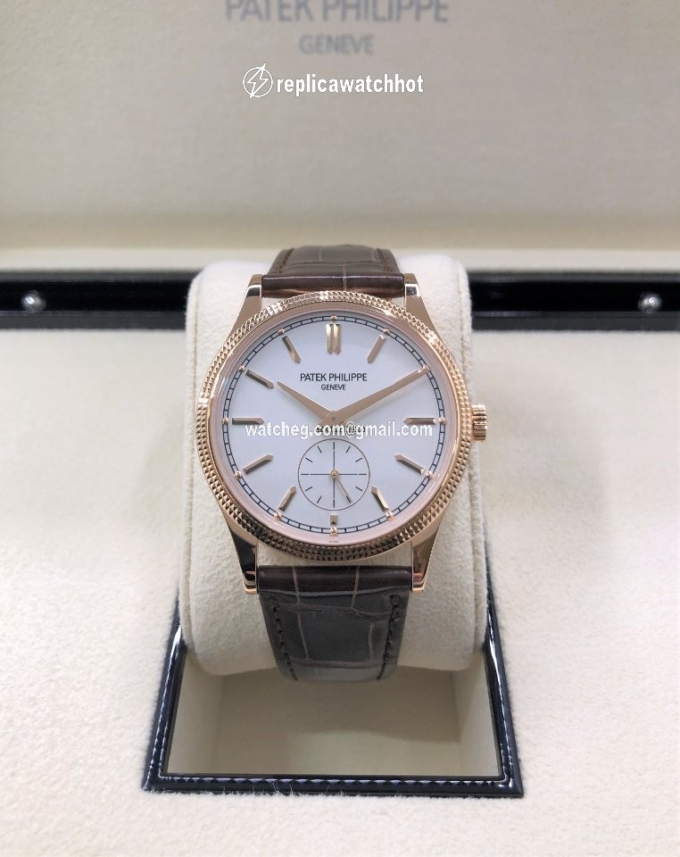 Patek Philippe Calatrava Mens watch Unisex Manual winding Rose gold 6119R-001 2