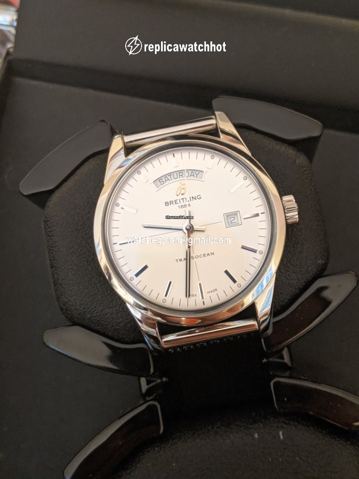 Breitling Transocean Day & Date Mens watch Unisex Automatic Steel A45310121G1A1 2