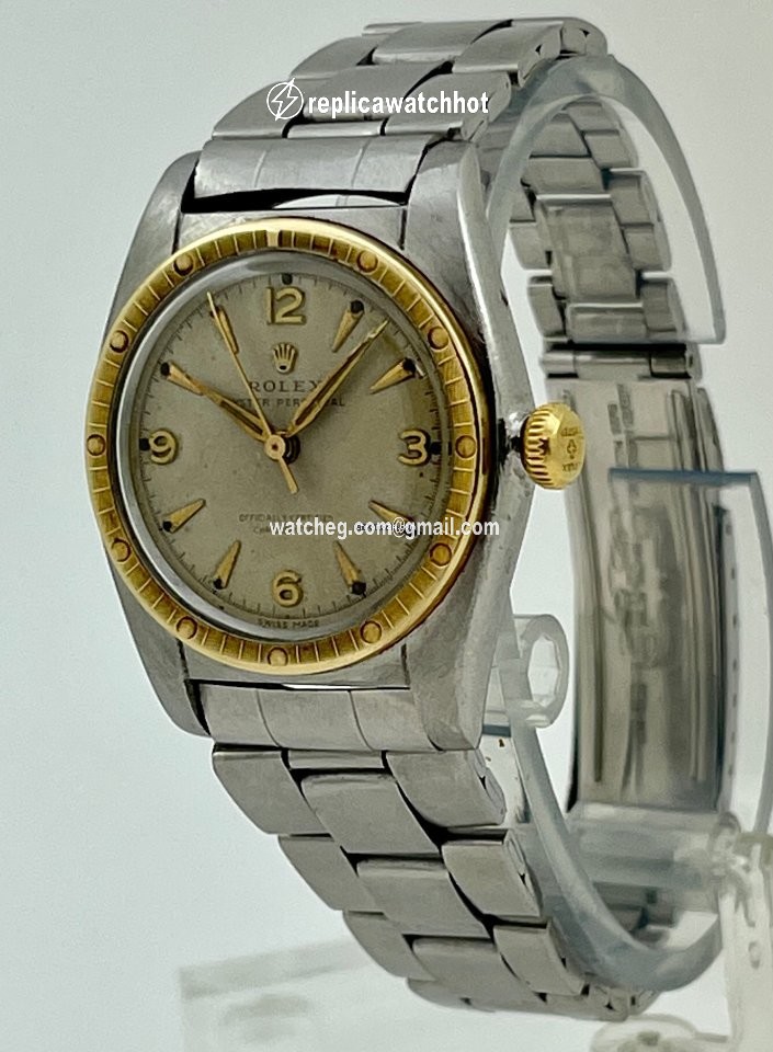 Rolex Mens watch Unisex Gold Steel Automatic 5015 2