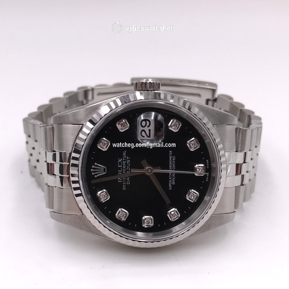 Rolex Datejust 36 Mens watch Unisex Steel Automatic 16234G 2