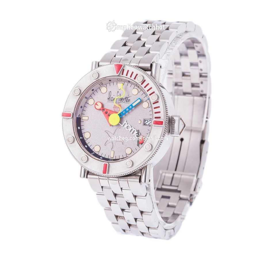 Alain Silberstein Mens watch Unisex Automatic Steel MG23 2