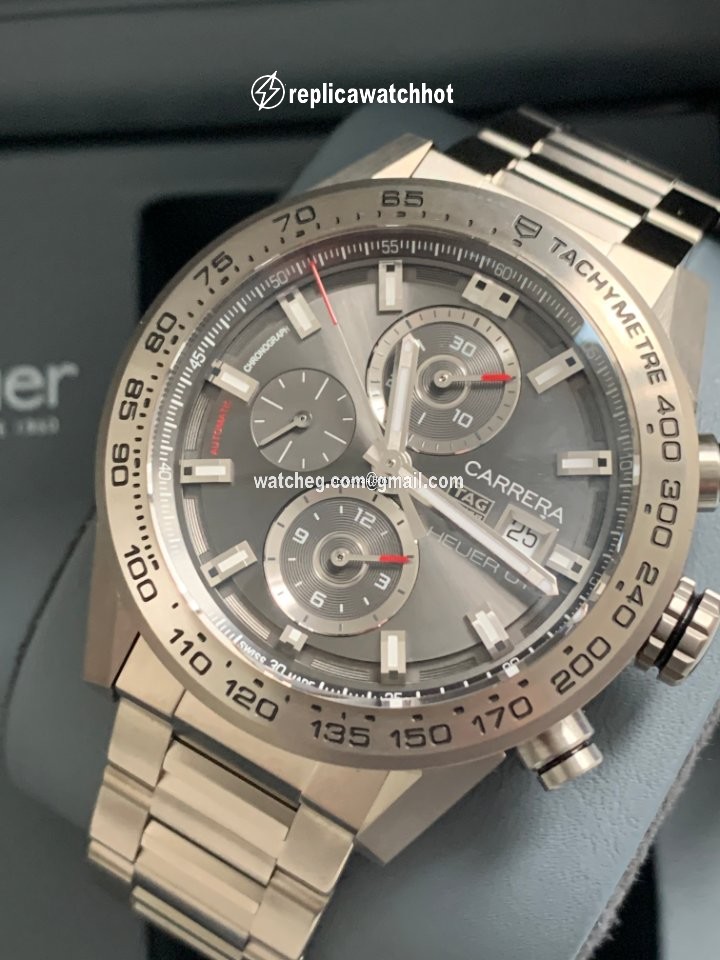 TAG Heuer Carrera Calibre HEUER 01 Mens watch Unisex Automatic Titanium CAR208Z.BF0719 2