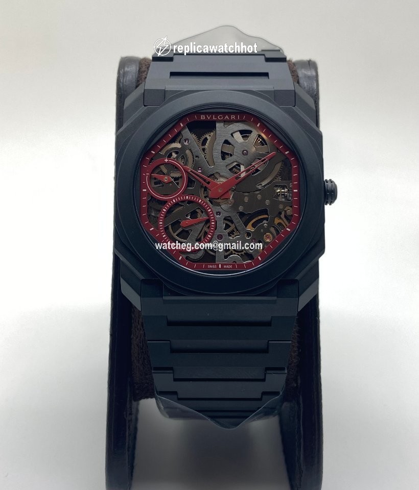 Bulgari Octo Mens watch Unisex Manual winding Ceramic 103527 2
