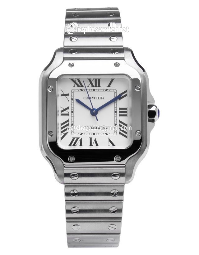 Cartier Santos Mens watch Unisex Automatic Steel WSSA0010 2