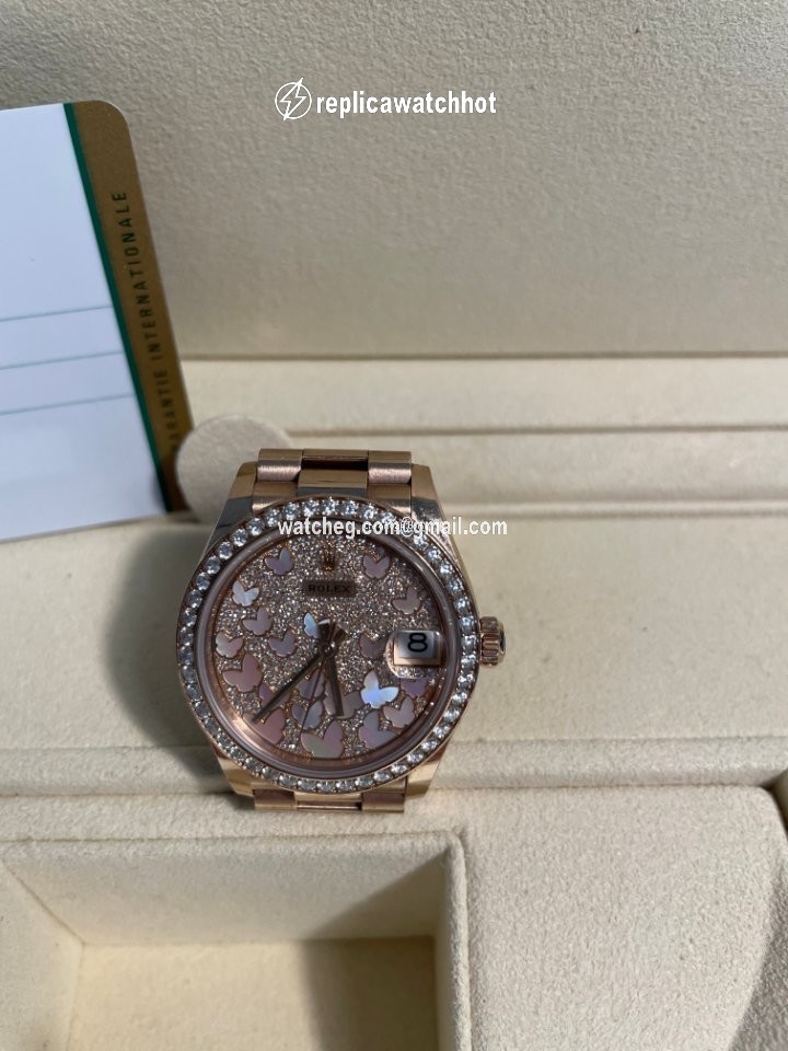Rolex Datejust Womens watch Rose gold Automatic 278285RBR 2