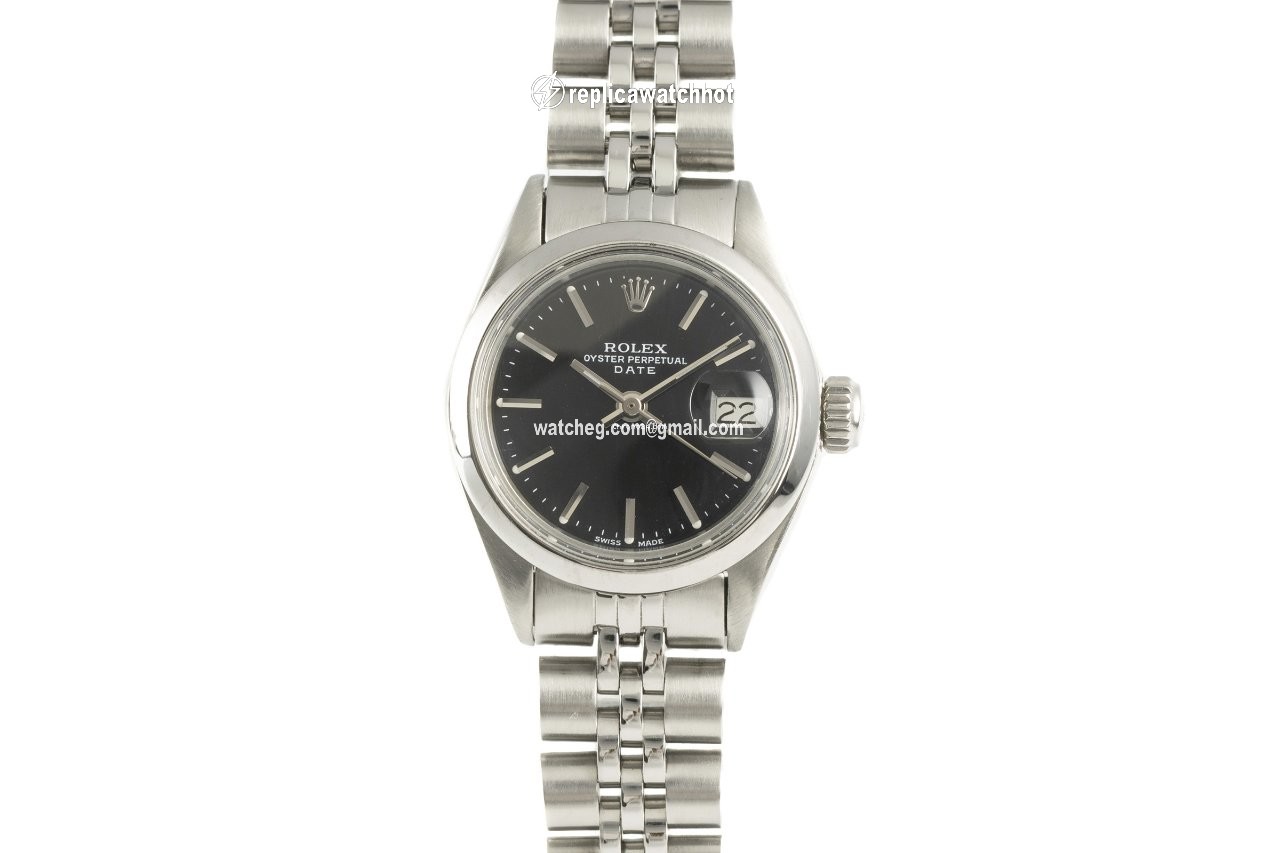 Rolex Oyster Perpetual Lady Date Womens watch Steel Automatic 6919 2