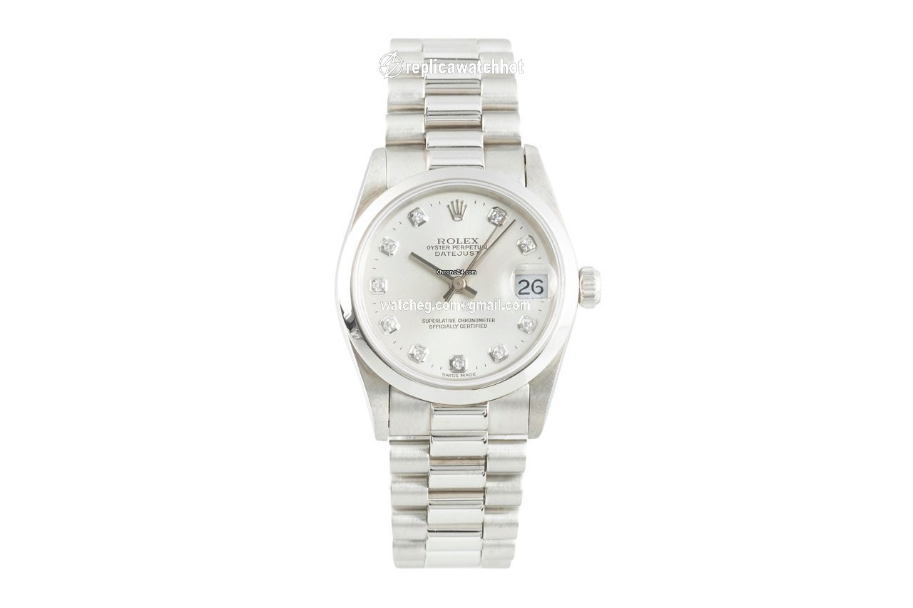 Rolex Datejust 31 Womens watch Platinum Automatic 68246 2