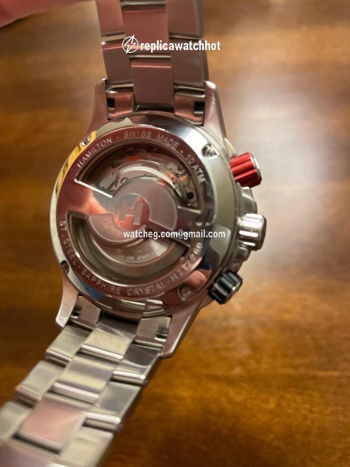 Hamilton Khaki Aviation Mens watch Unisex Automatic Steel H71726213 2