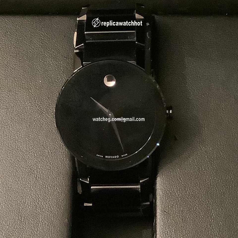 Movado Sapphire Mens watch Unisex Quartz Steel 0606882 2