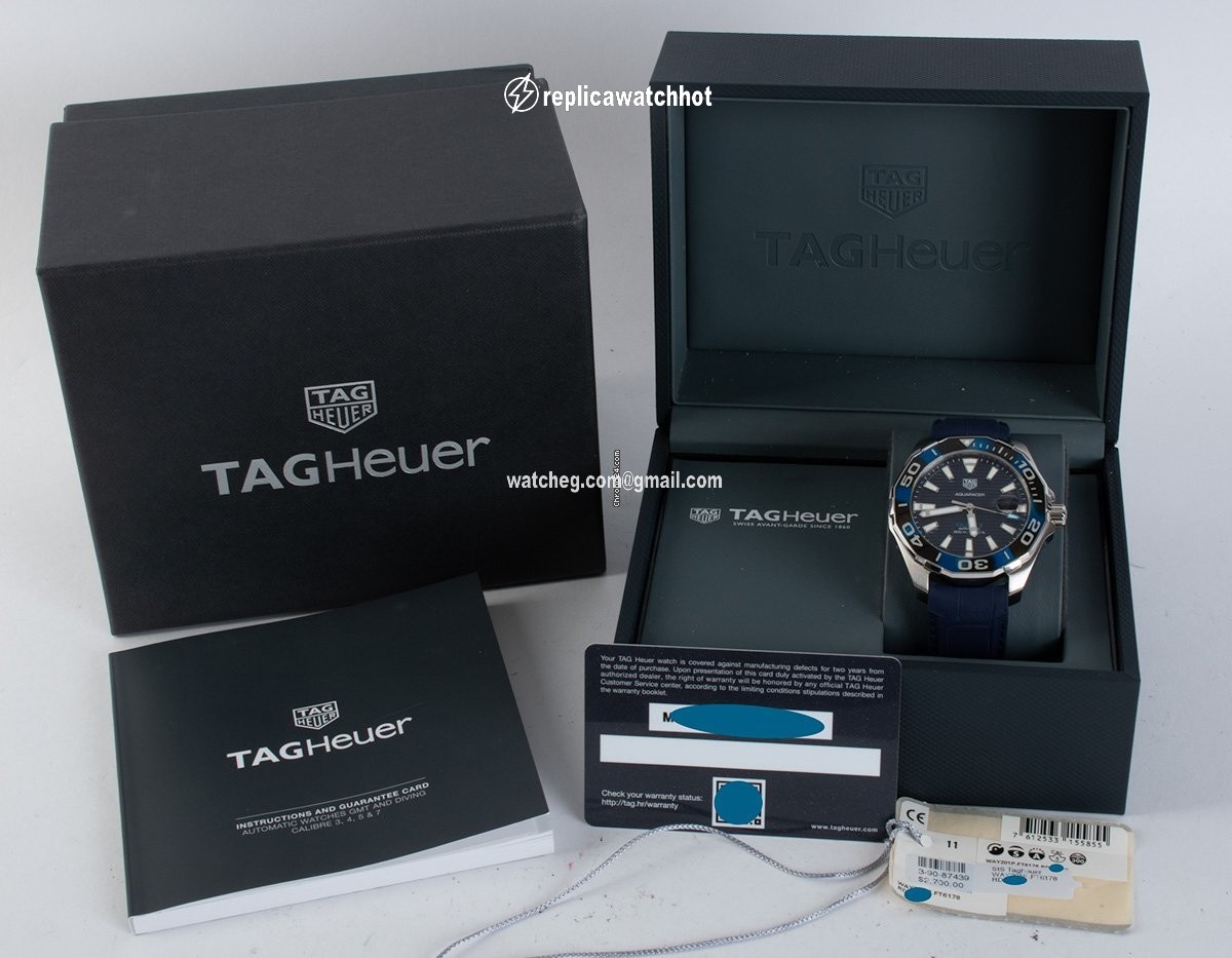 TAG Heuer Aquaracer 300M Mens watch Unisex Automatic Steel WAY201P.FT6178 2