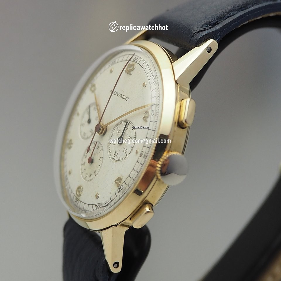 Movado Manual winding Yellow gold 49036 2