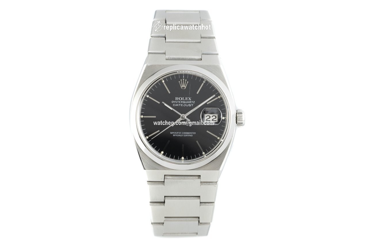 Rolex Datejust Oysterquartz Mens watch Unisex Steel Quartz 17000 2
