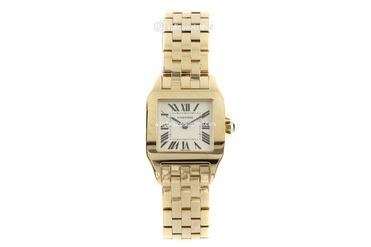 Cartier Santos Demoiselle Mens watch Unisex Quartz Yellow gold W25062X9 2