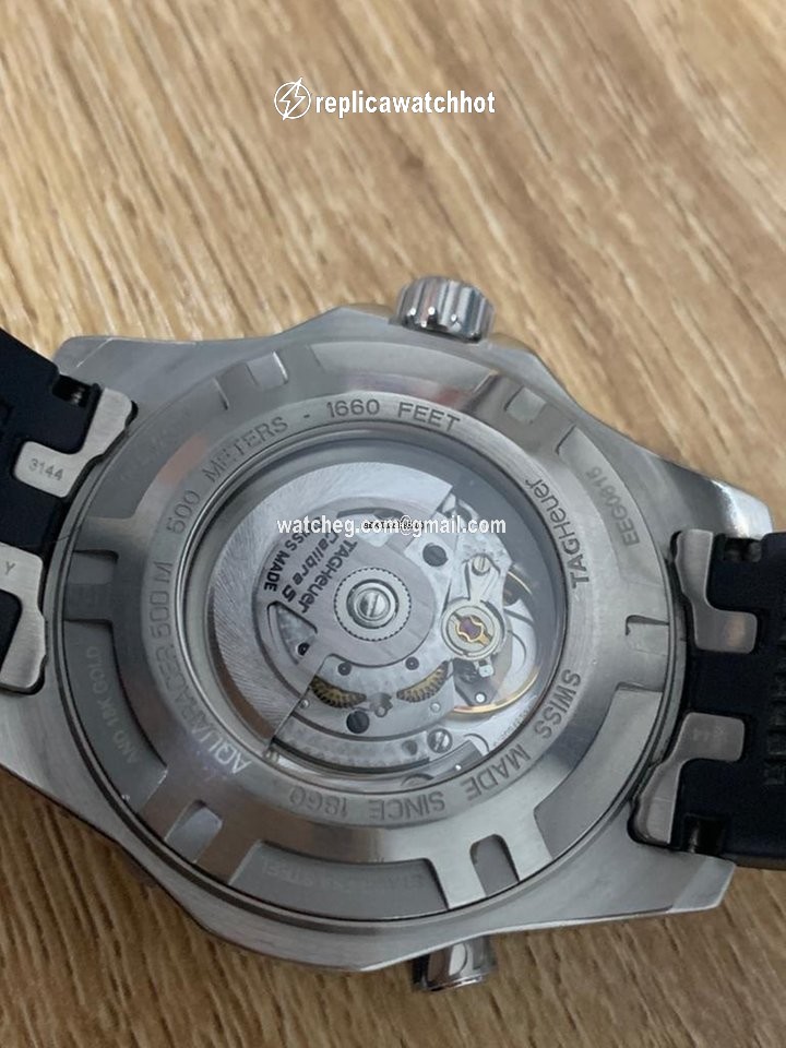 TAG Heuer Aquaracer 500M Mens watch Unisex Automatic Gold Steel WAJ2150.FT6015 2