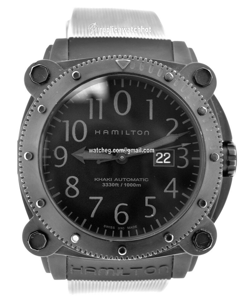 Hamilton Khaki Navy BeLOWZERO Mens watch Unisex Automatic Steel H785850 2