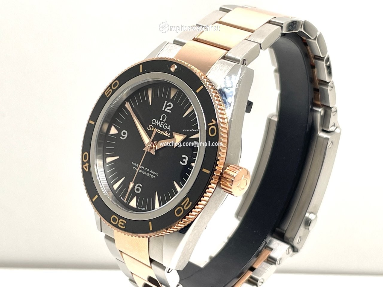 Omega Seamaster 300 Automatic Gold Steel 2332041210100 2