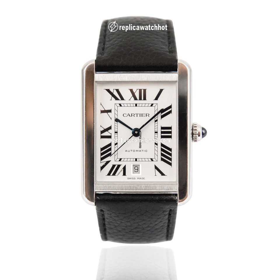 Cartier Tank Solo Mens watch Unisex Automatic Steel WSTA0029 2