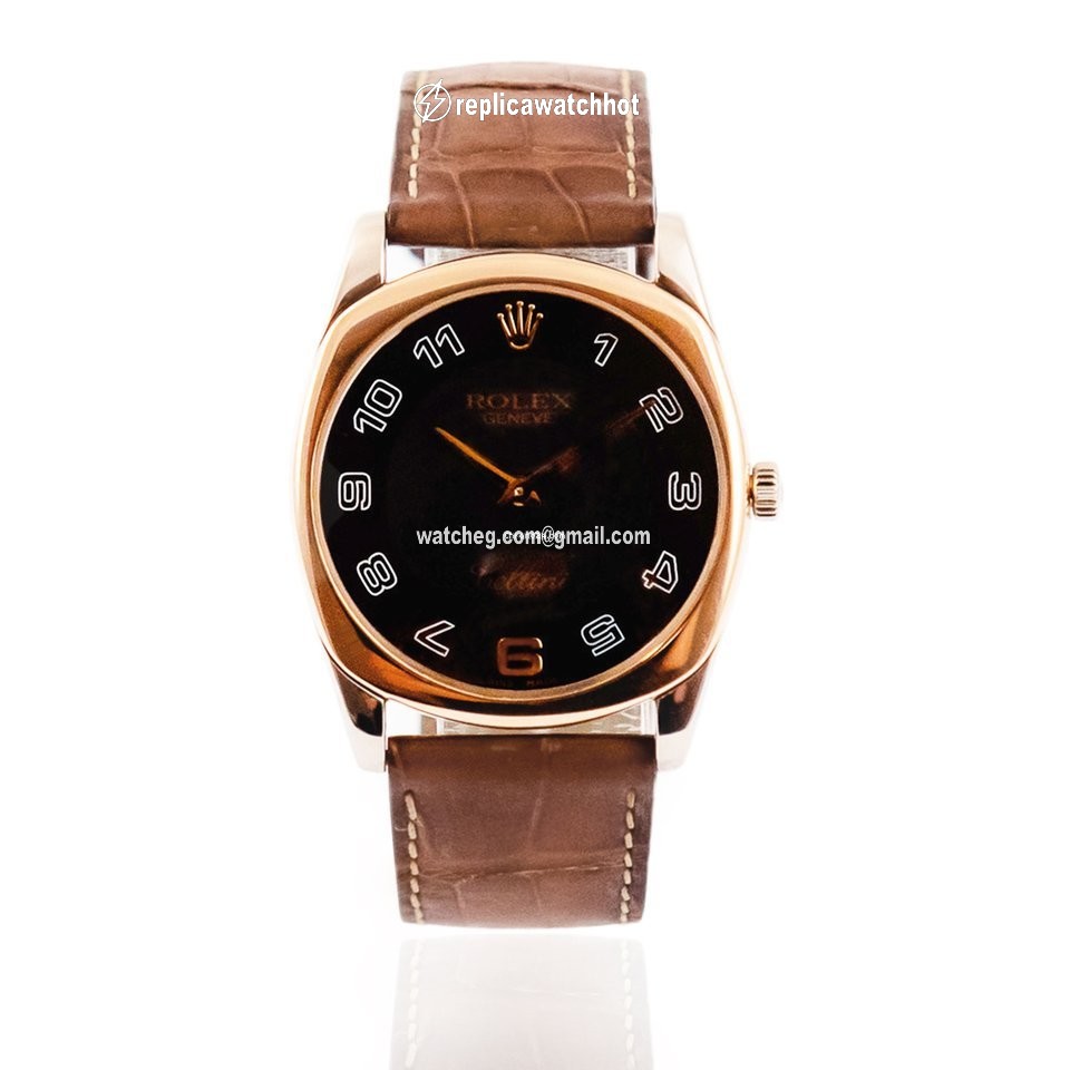 Rolex Cellini Danaos Mens watch Unisex Rose gold Manual winding 4233 2
