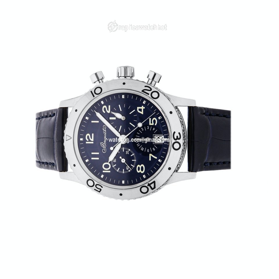 Breguet Type XX - XXI - XXII Mens watch Unisex Automatic White gold 3820BB P2 9W6 2