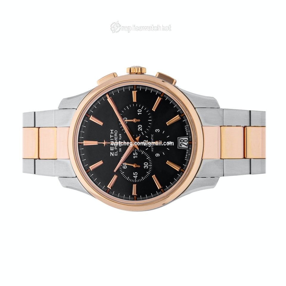 Zenith Captain Chronograph Mens watch Unisex Automatic Steel 51.2112.400 75.M2110 2