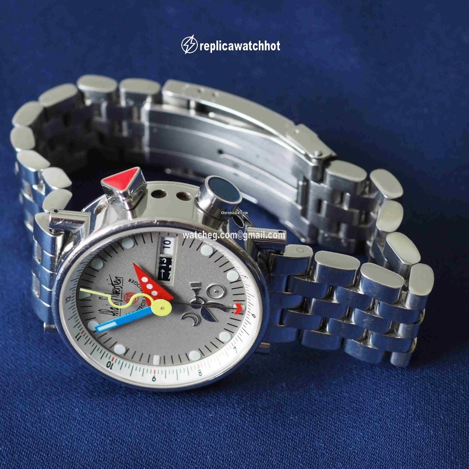 Alain Silberstein Mens watch Unisex Automatic Steel LR23 2