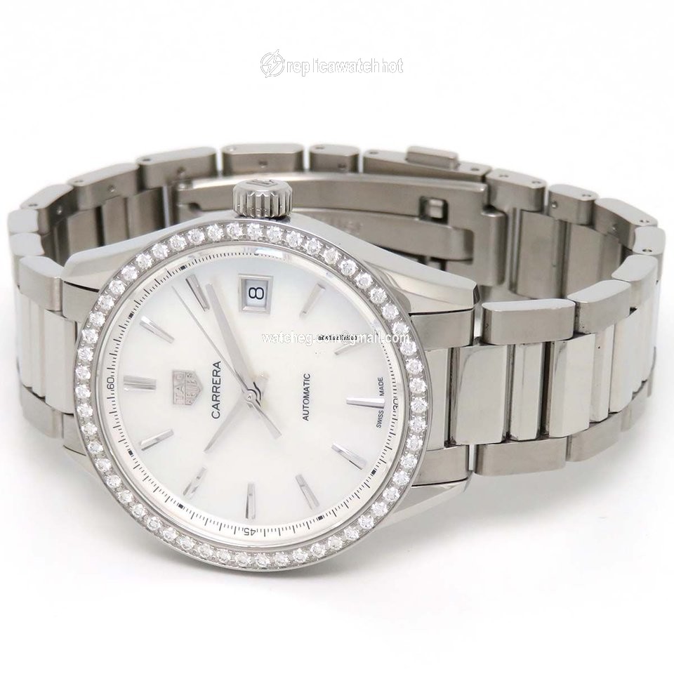 TAG Heuer Carrera Lady Womens watch Automatic Steel WBK2316.BA0652 2