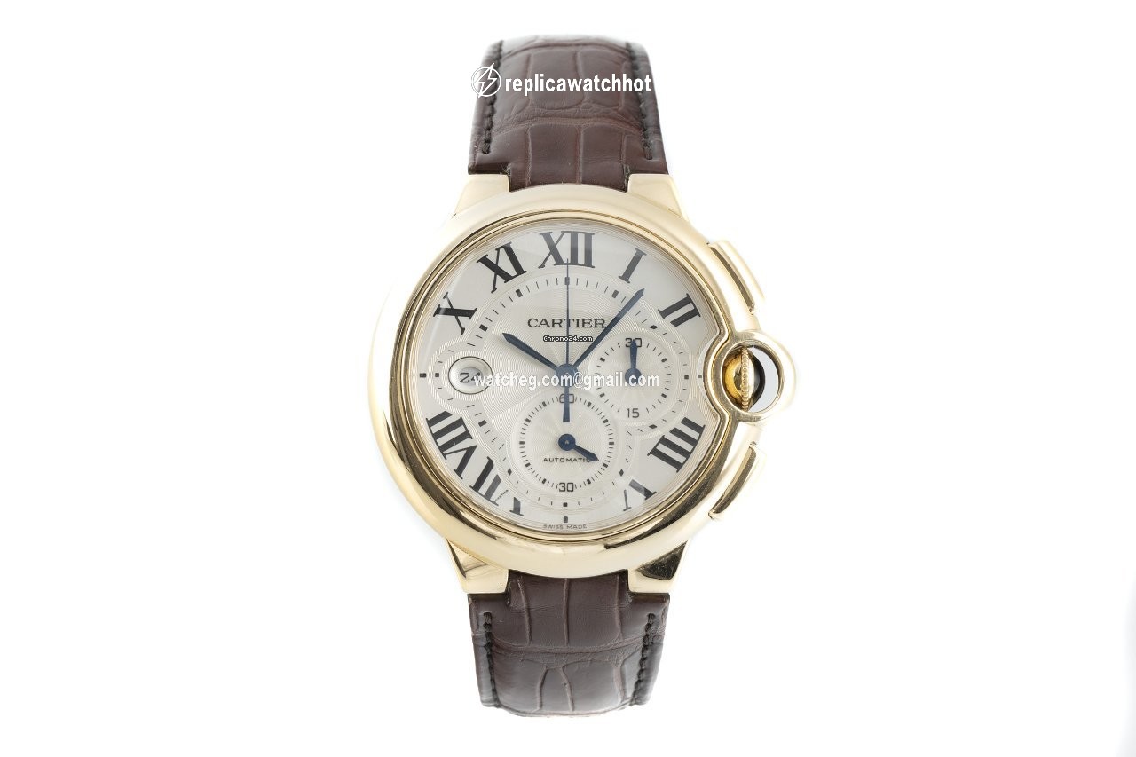 Cartier Ballon Bleu 44mm Mens watch Unisex Automatic Yellow gold W6920009 2