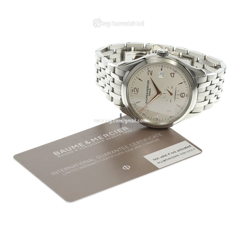 Baume & Mercier Mens watch Unisex Automatic Steel 65717 2