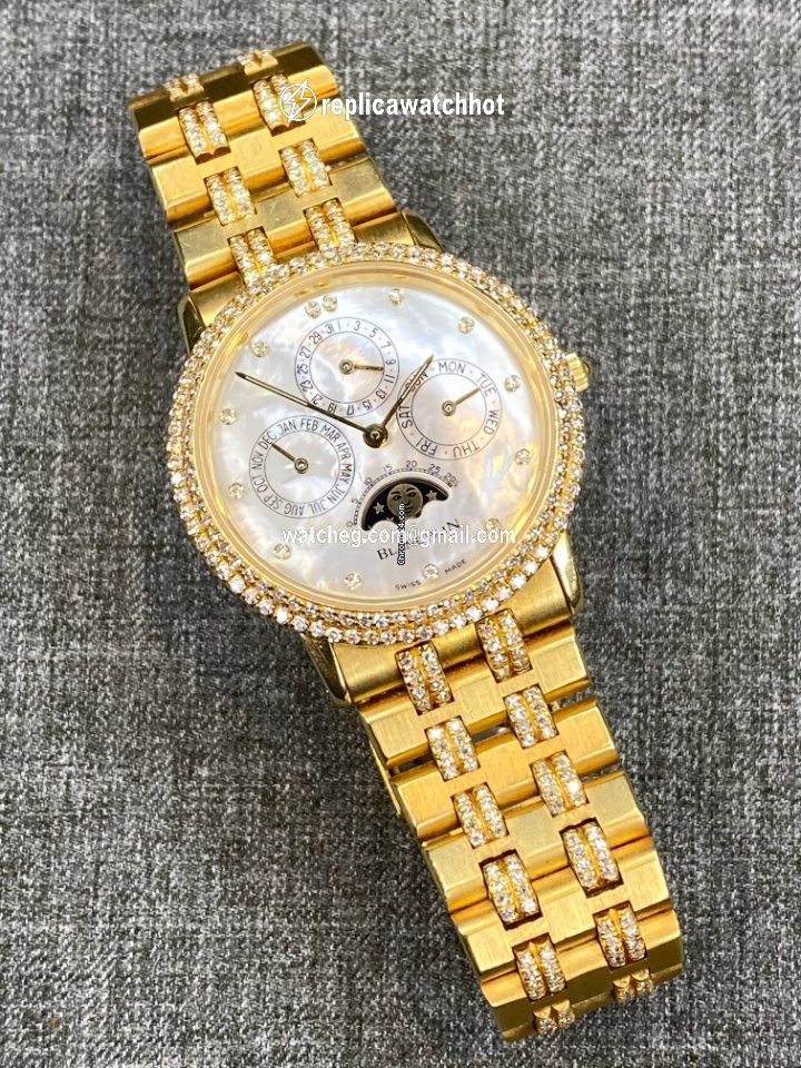 Blancpain Womens watch Automatic Yellow gold 5395 2
