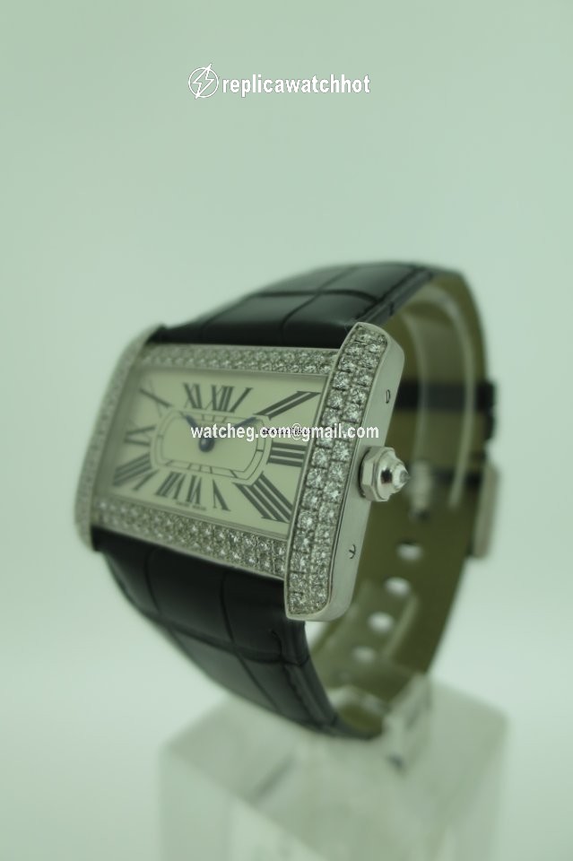 Cartier Tank Divan Womens watch Quartz White gold WA301370 2