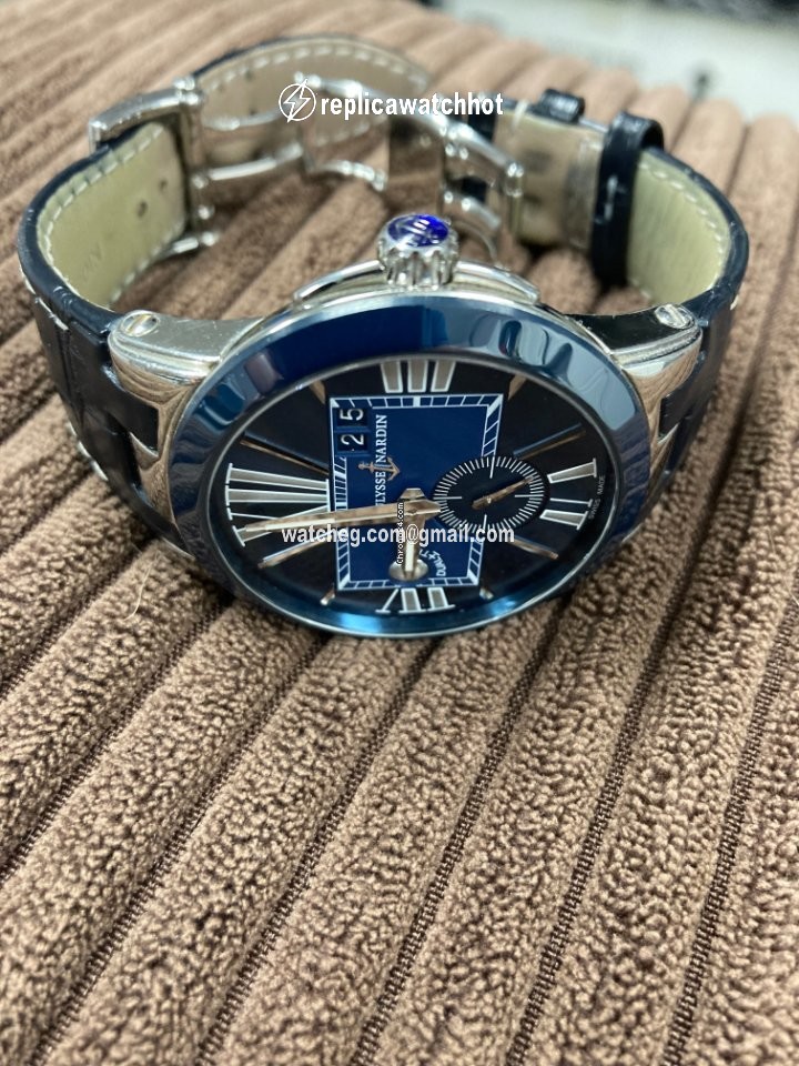 Ulysse Nardin Executive Dual Time Mens watch Unisex Automatic Steel 243-00 43 2
