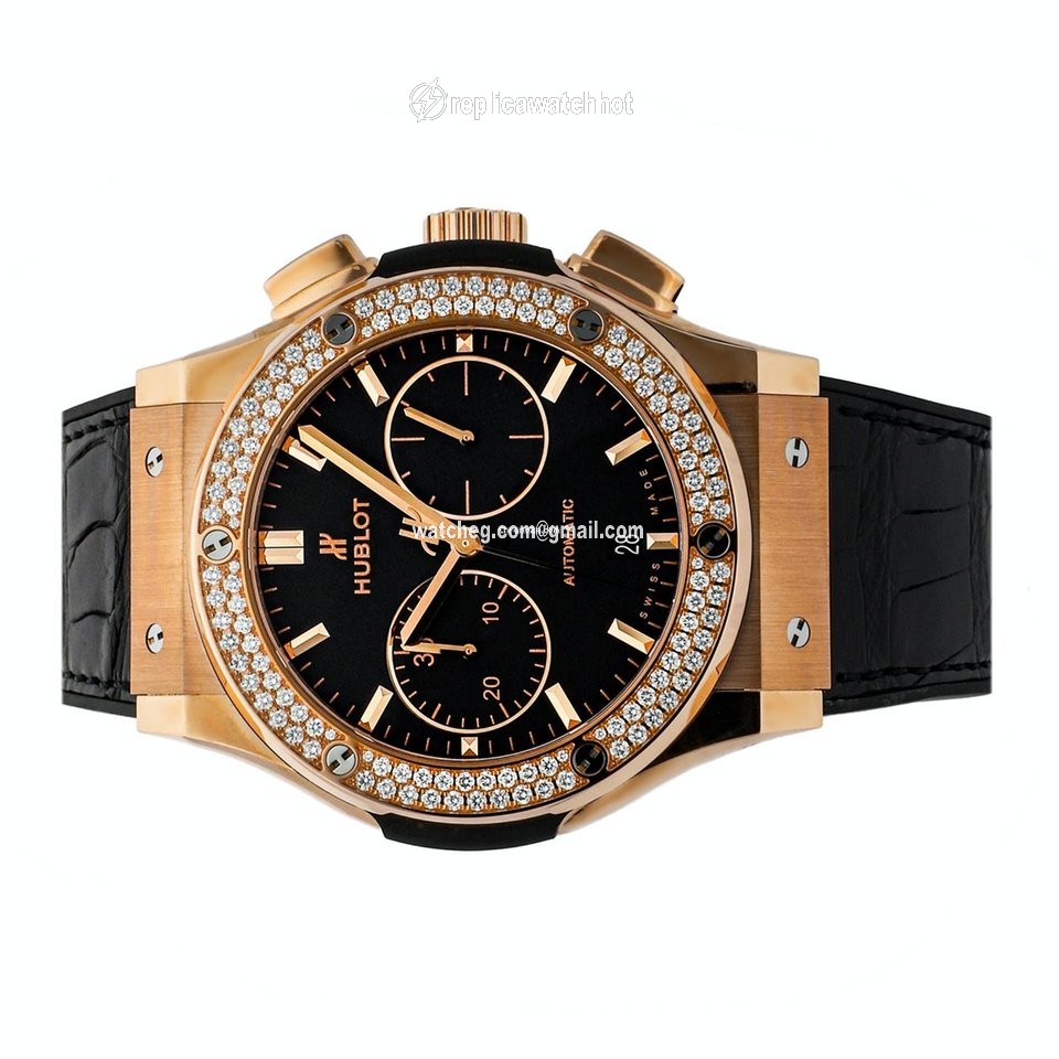 Hublot Classic Fusion Chronograph Mens watch Unisex Automatic Rose gold 521.OX.1181.LR.1104 2