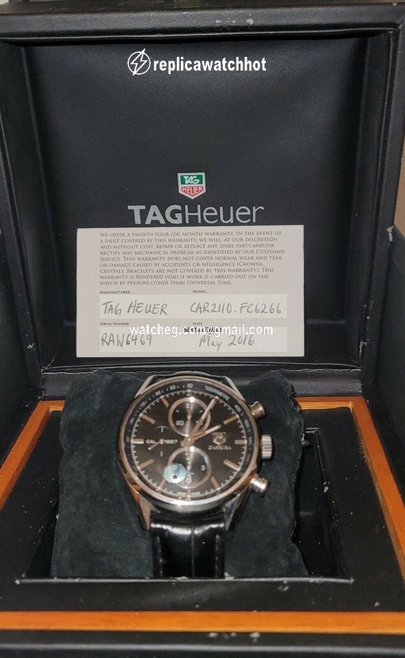 TAG Heuer Carrera Calibre 1887 Mens watch Unisex Automatic Steel CAR2110.FC6266 2