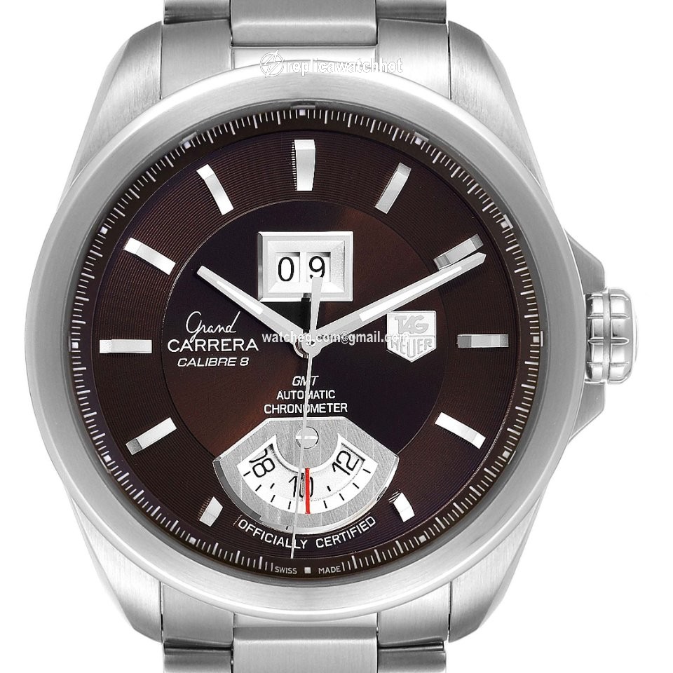 TAG Heuer Grand Carrera Mens watch Unisex Automatic Steel WAV5113.BA0901 2