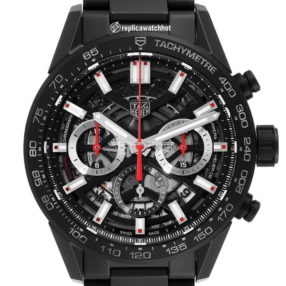 TAG Heuer Carrera Heuer-02T Mens watch Unisex Automatic Ceramic CBG2090.BH0661 2