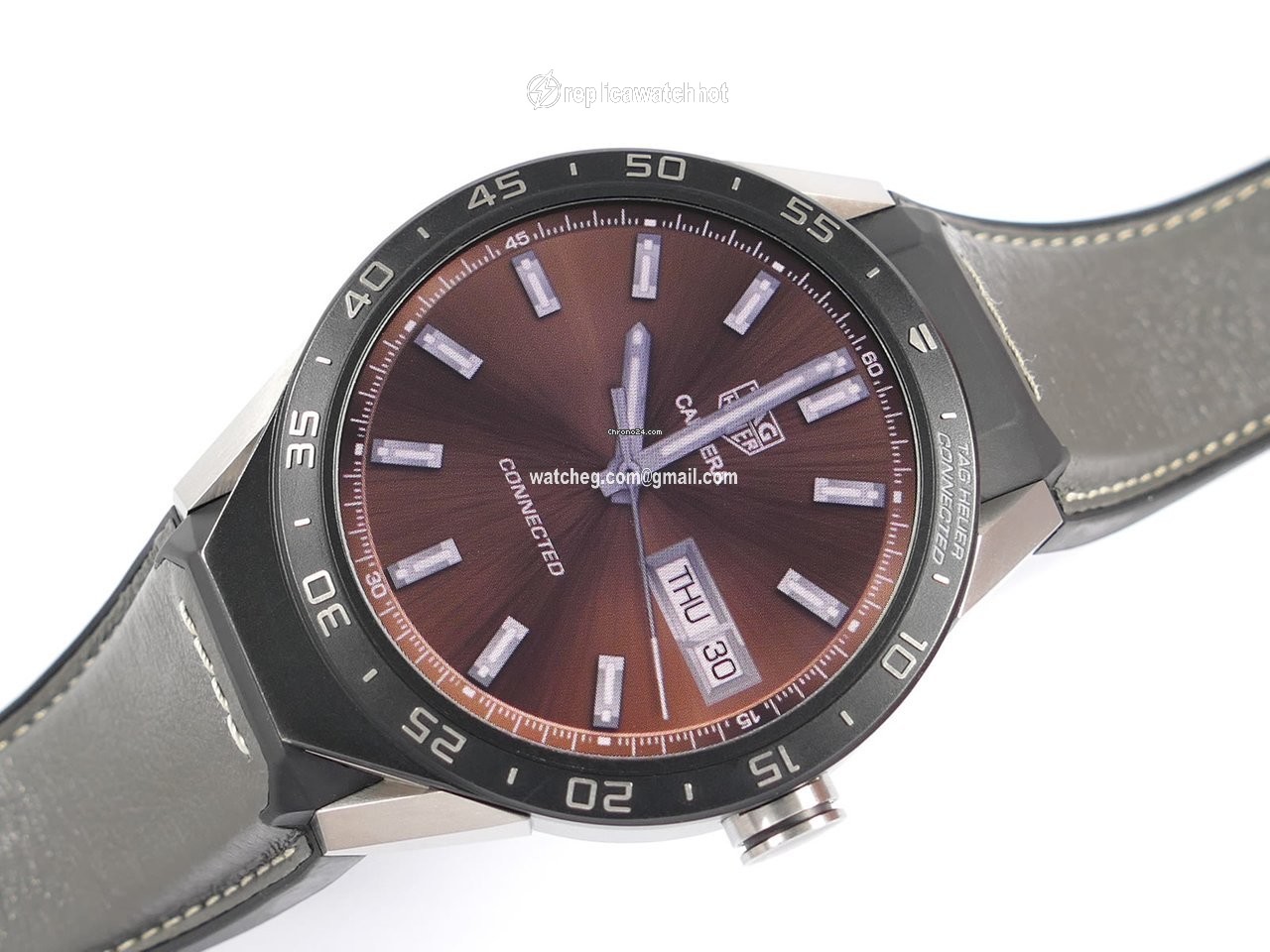 TAG Heuer Connected Mens watch Unisex Quartz Titanium SAR8A80.FT6073 2