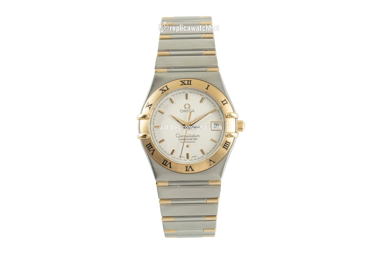 Omega Constellation Mens watch Unisex Automatic Gold Steel 1302.30.00 2