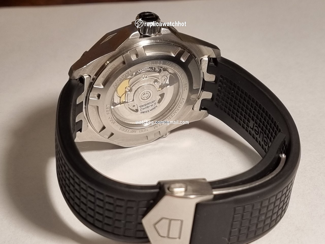 TAG Heuer Aquaracer 500M Mens watch Unisex Automatic Steel WAJ2150 2