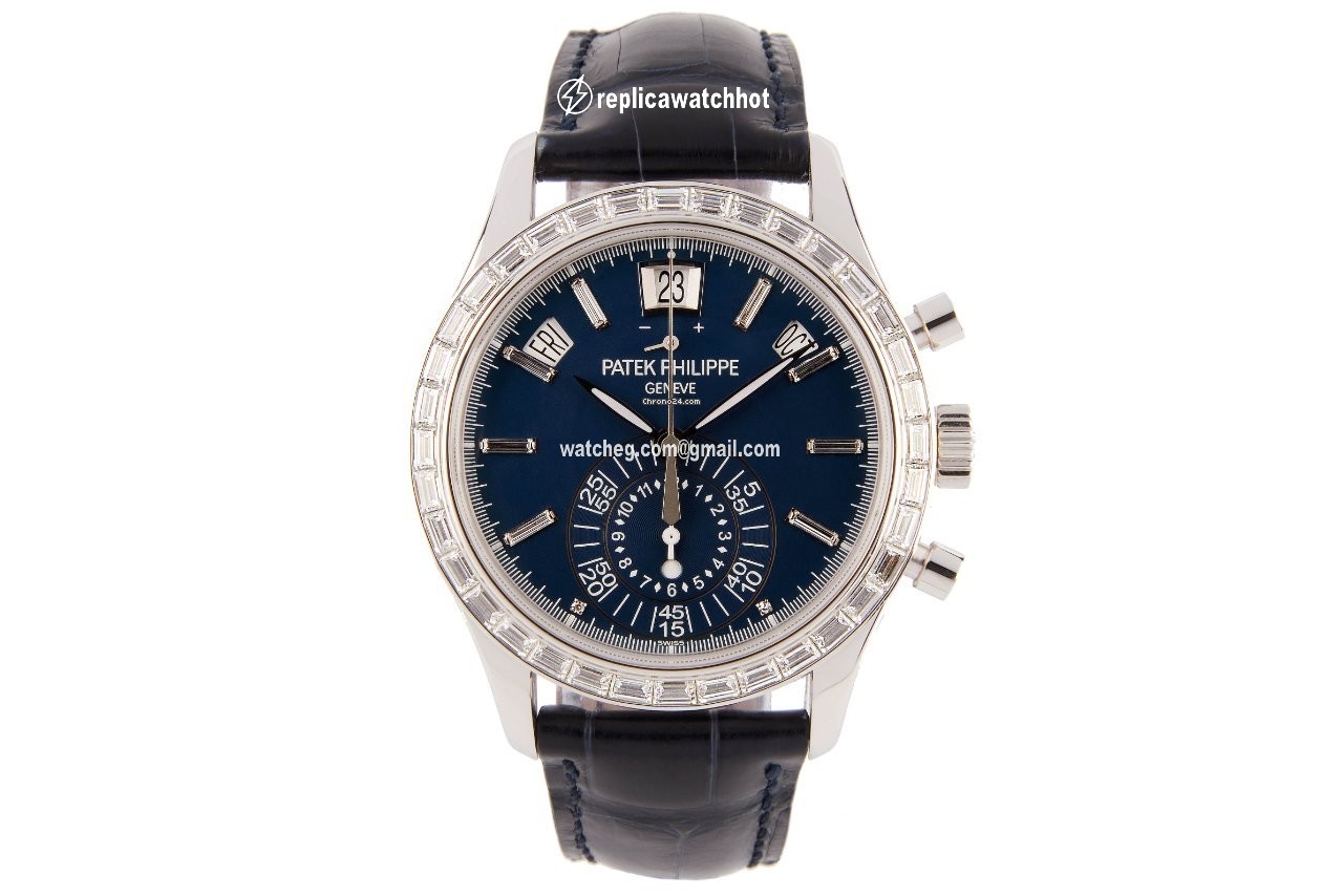 Patek Philippe Annual Calendar Chronograph Mens watch Unisex Automatic Platinum 5961P-001 2