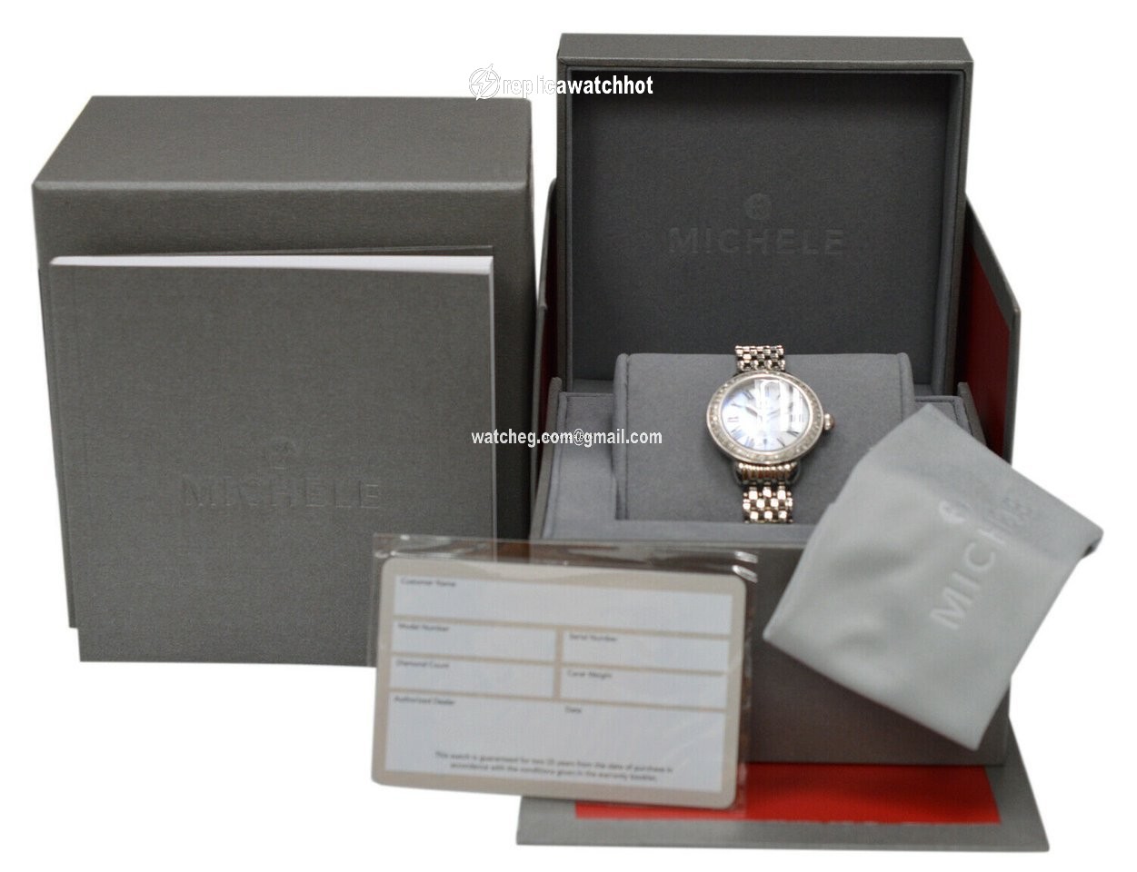Michele Womens watch Quartz Steel MW21E01A1025 2