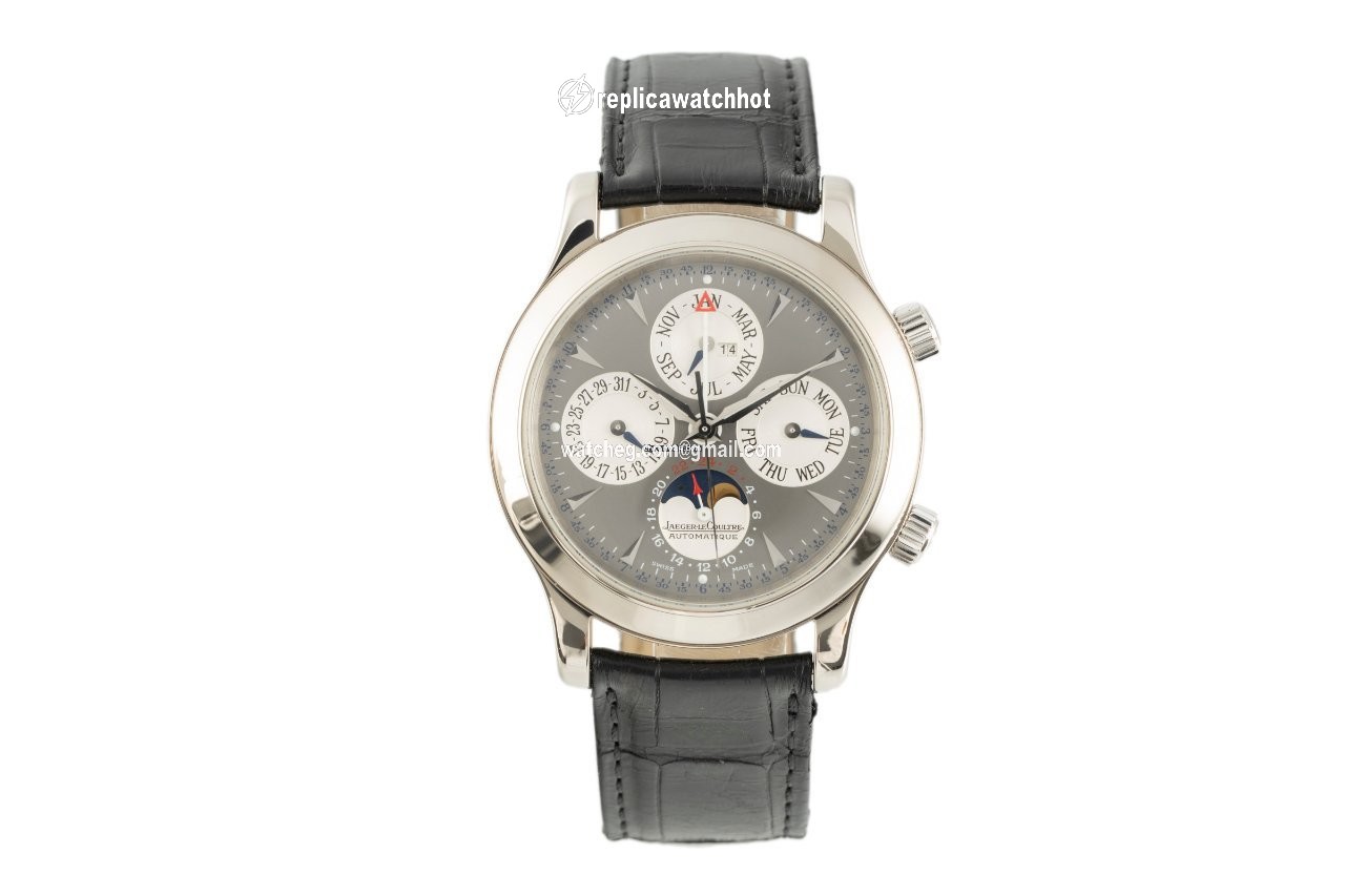 Jaeger-LeCoultre Master Memovox Mens watch Unisex Automatic White gold 146.3.95 2