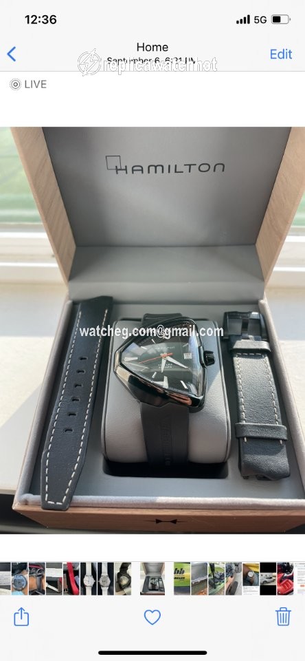 Hamilton Ventura Mens watch Unisex Automatic Steel H24585331 2