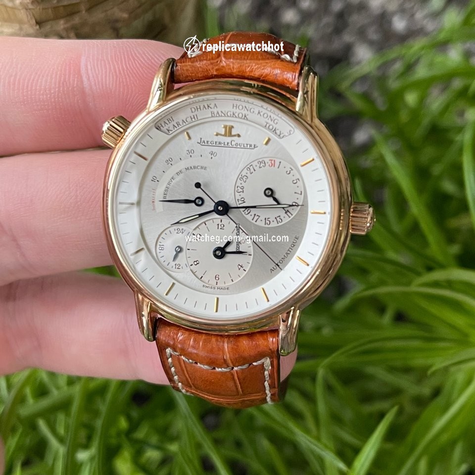 Jaeger-LeCoultre Master Geographic Mens watch Unisex Automatic Rose gold 169.1.92 2