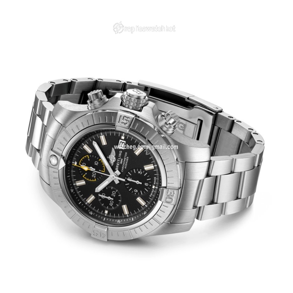 Breitling Avenger Mens watch Unisex Automatic Steel A13317101B1A1 2